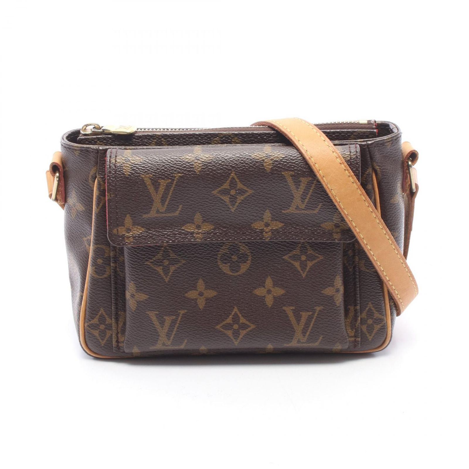 ルイ・ヴィトン LOUIS VUITTON ショルダーバッグ ヴィバシテPM M51165 PVCコーティングキャンバス レザー ヴィバ・シテPM レディース Used B