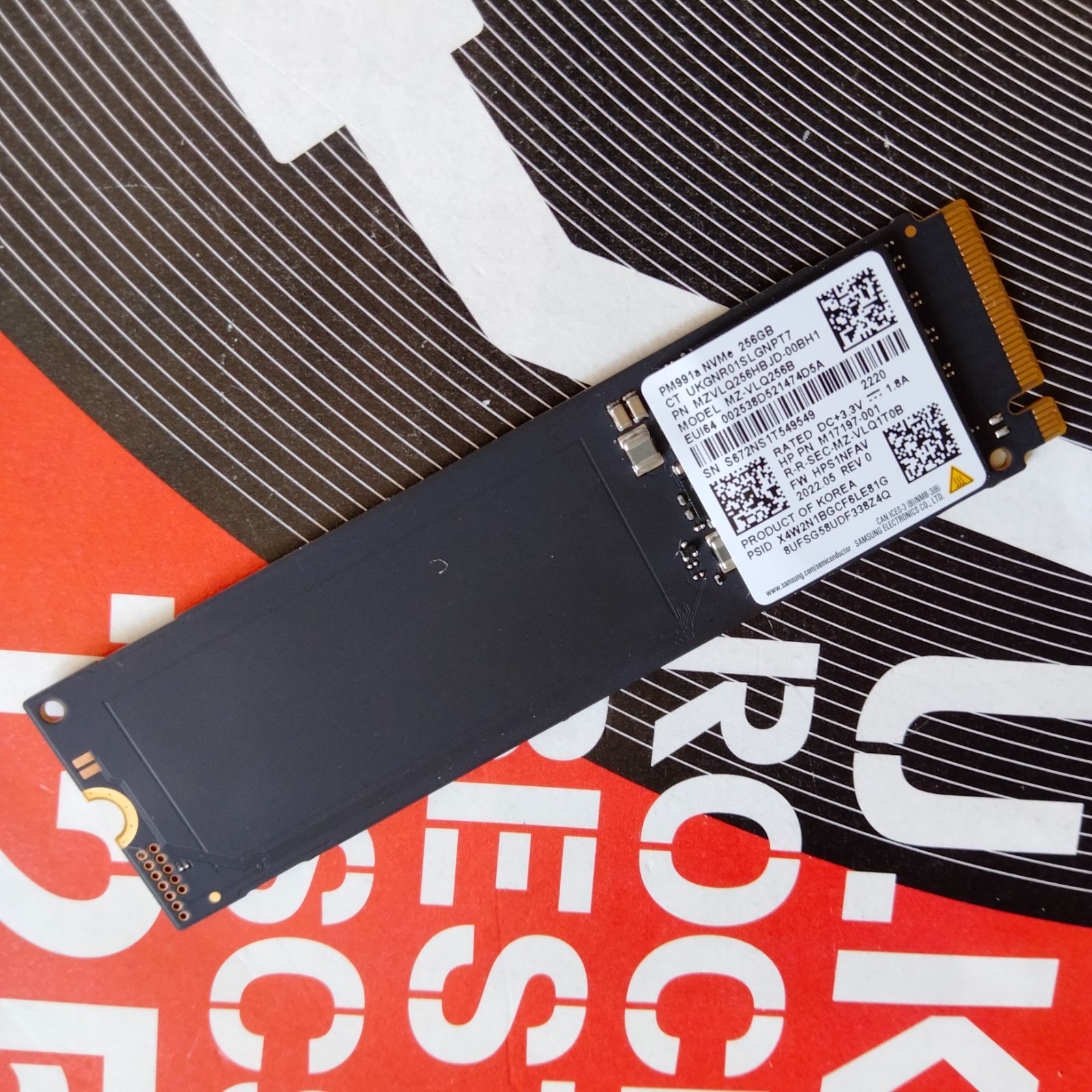 SAMSUNG NVMe SSD 256GB M.2 中古 稼働品 - メルカリ