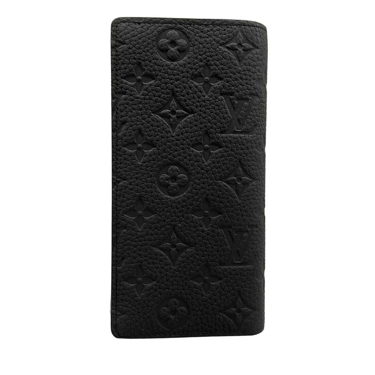 LOUIS VUITTON(ルイヴィトン) 長財布 トリヨンモノグラム美品 ポルトフォイユブラザ M69038 ノワール レザー、牛革