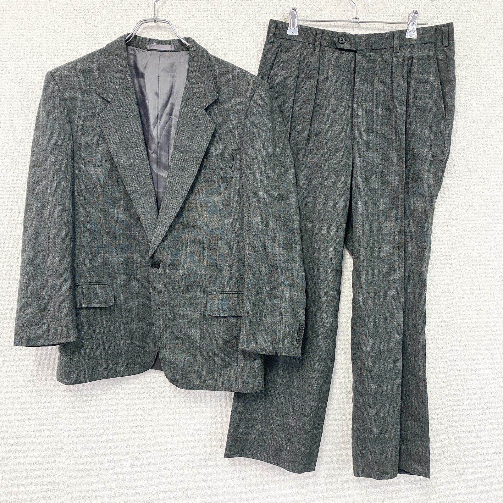 pierre cardin スーツ 3ピース グレー サイズ165cm 96B4 pierre cardin ピエールカルダン セットアップ スーツ 灰色 グレー