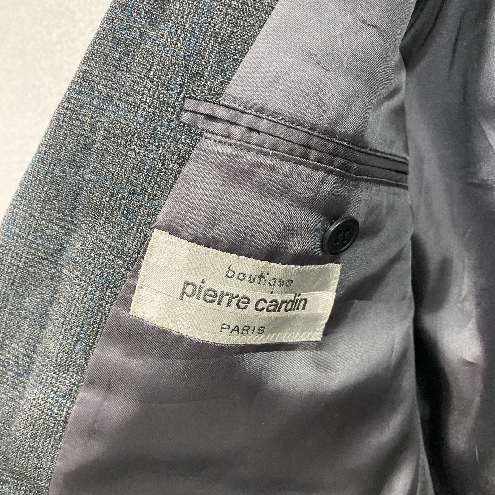 pierre cardin ピエールカルダン　スーツ上下　グレー　メンズ pierre cardin ピエールカルダン セットアップ スーツ 灰色 グレー