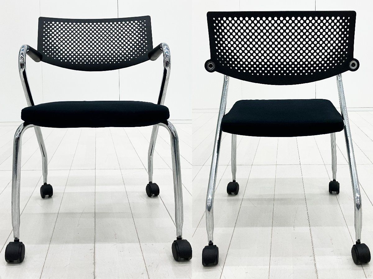 vitra/ヴィトラ□ビザロール2□ブラック□ビジターチェア