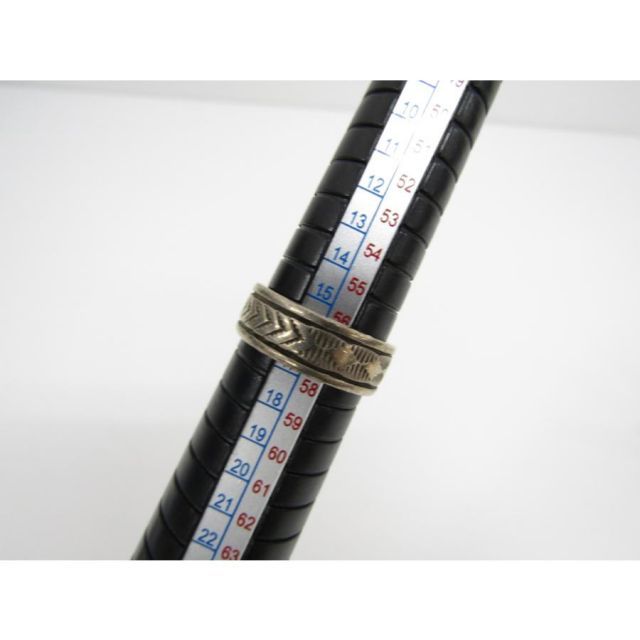 Navajo ナバホ族 B.Morgan STERLING リング 指輪 約16号 本体のみ