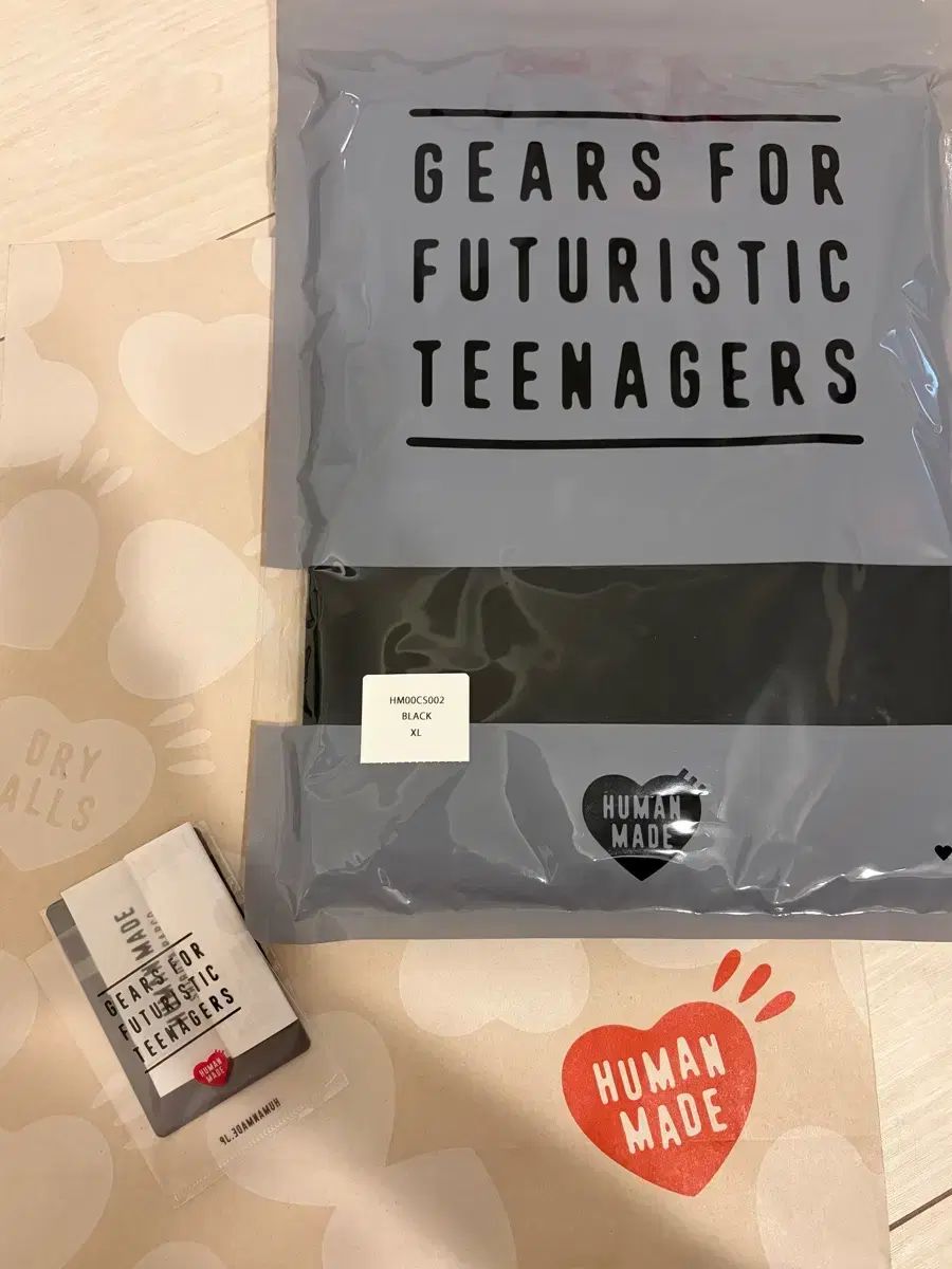 HUMAN MADE ヒューマンメイド ハート ロゴ Tシャツ ブラック XL