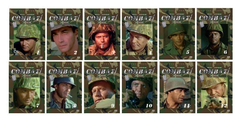 コンバット DVD12枚 BOXセット CMB-12DVD-ON