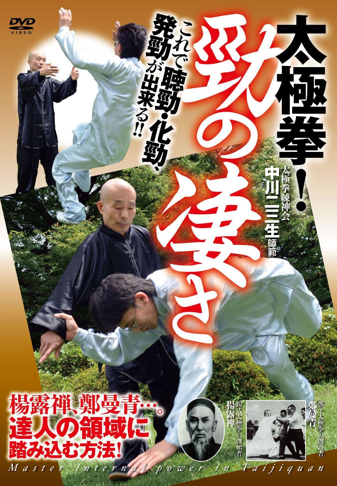 聴勁・化勁、発勁が出来る【太極拳! 勁の凄さ】?達人の領域に踏み込む方法? [DVD]
