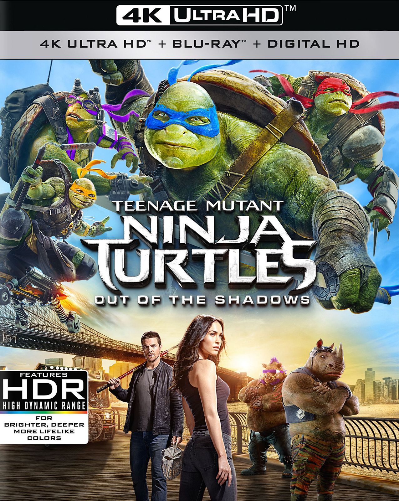 Teenage Mutant Ninja Turtles: Out of the Shadows [Blu-ray]