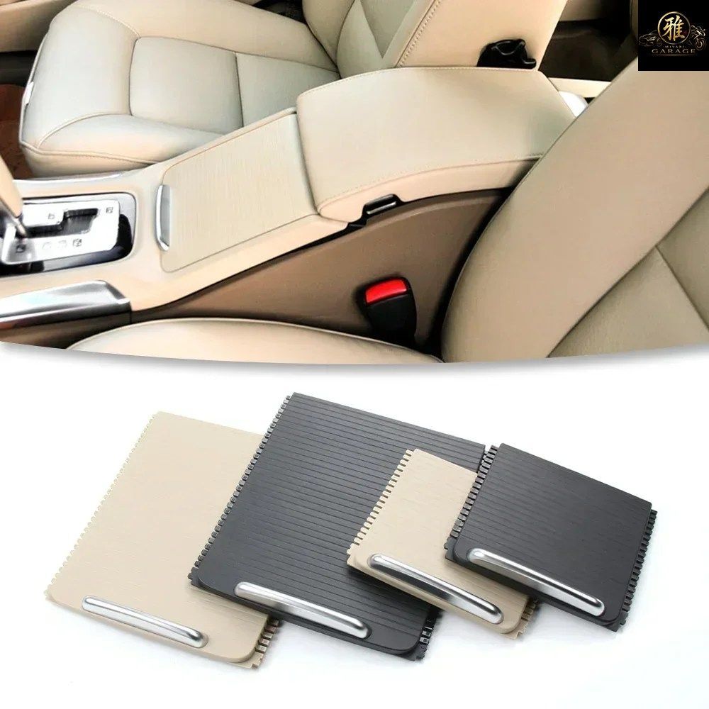 39870905 カーセンターコンソールスライディングカバー ボルボ S80 S80L V70 XC70 パーツ ベージュ