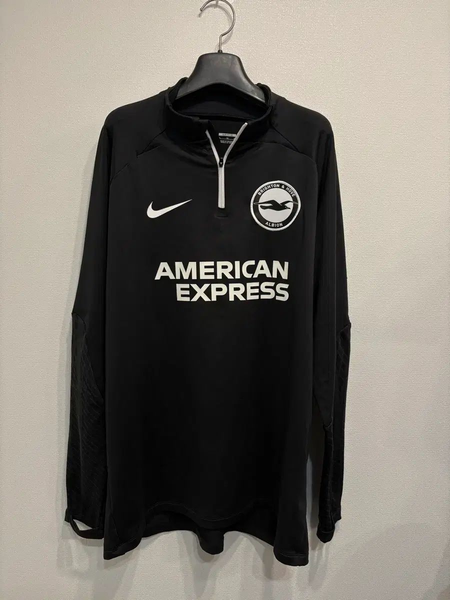 22-23 ブライトン NIKE ブラック ドリルトップ 出品