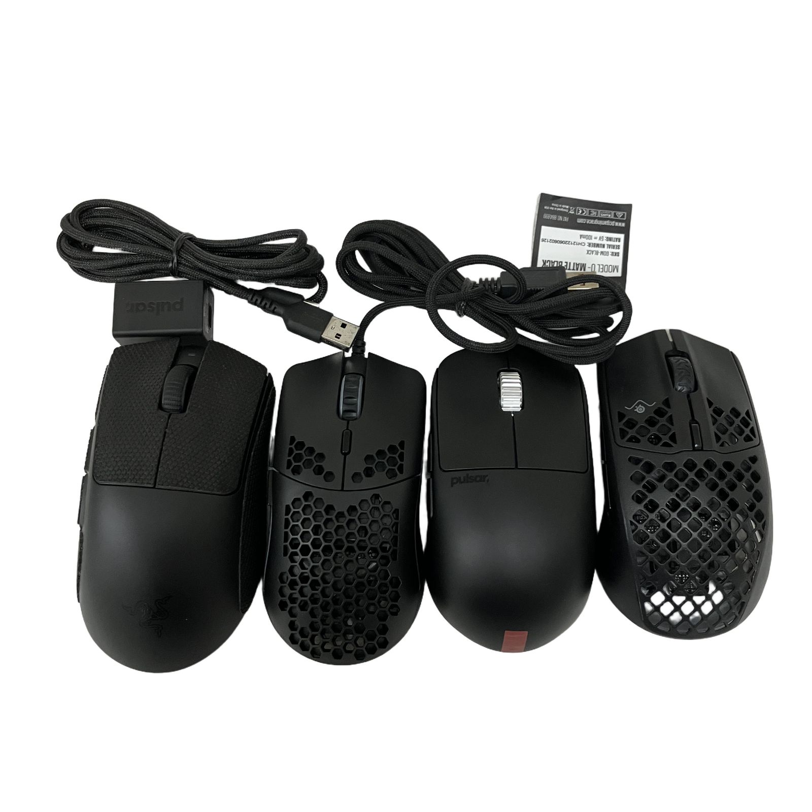 RAZER含む ゲーミングマウス おまとめ4点セット ワイヤレス 有線 PC周辺機器 中古 O11335298