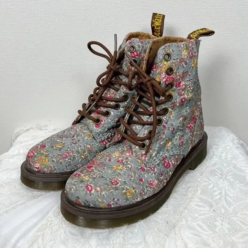 DR. MARTENS ドクターマーチン / 状態良し フラワー ウォーカーブーツ 36 230 / ラデン