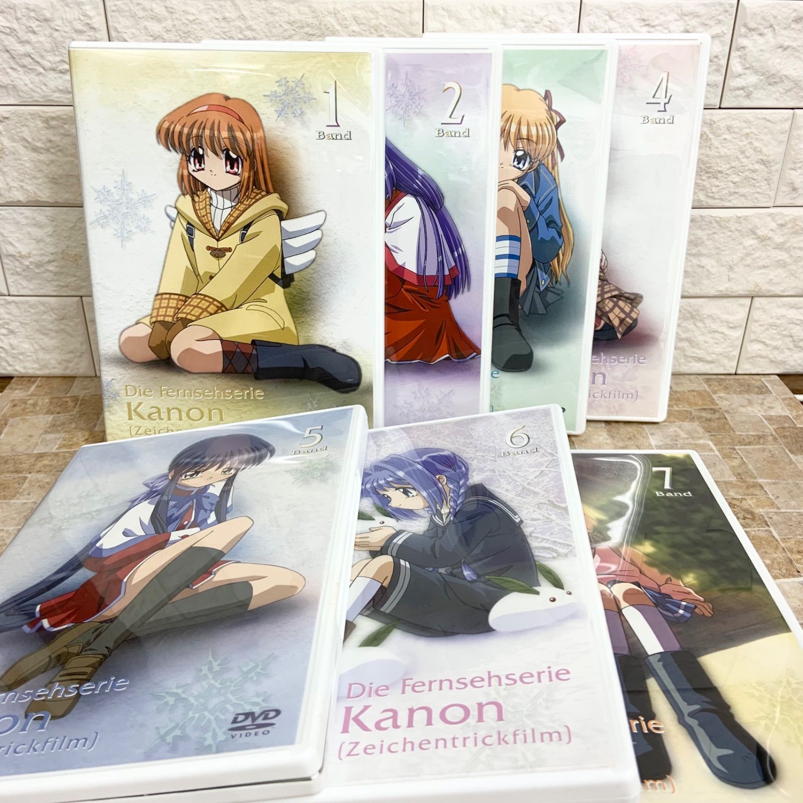 東映版】Kanon カノン 全7巻 風花 サウンドトラック セット DVD 収録