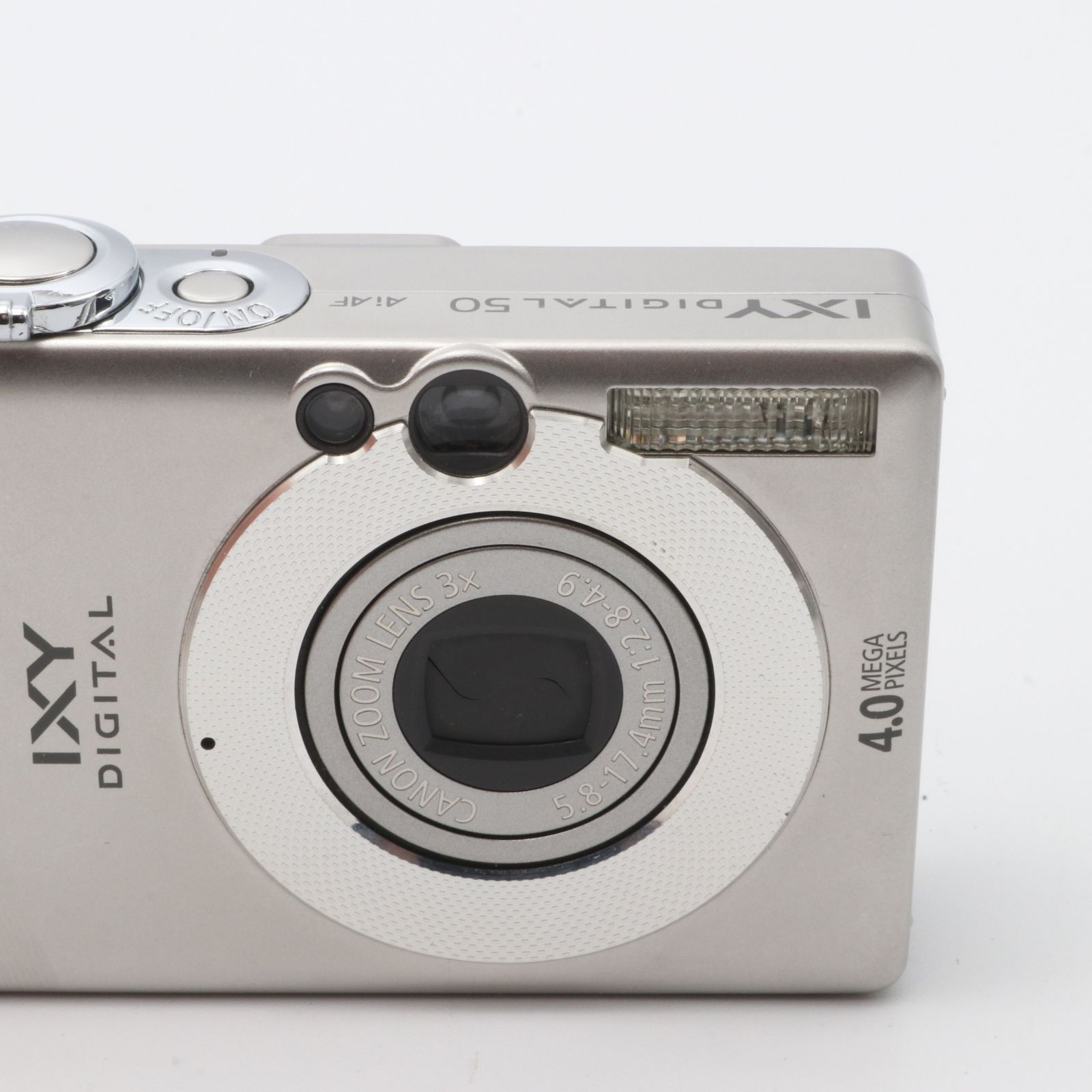 Canon IXY DIGITAL 50 シルバー - メルカリ