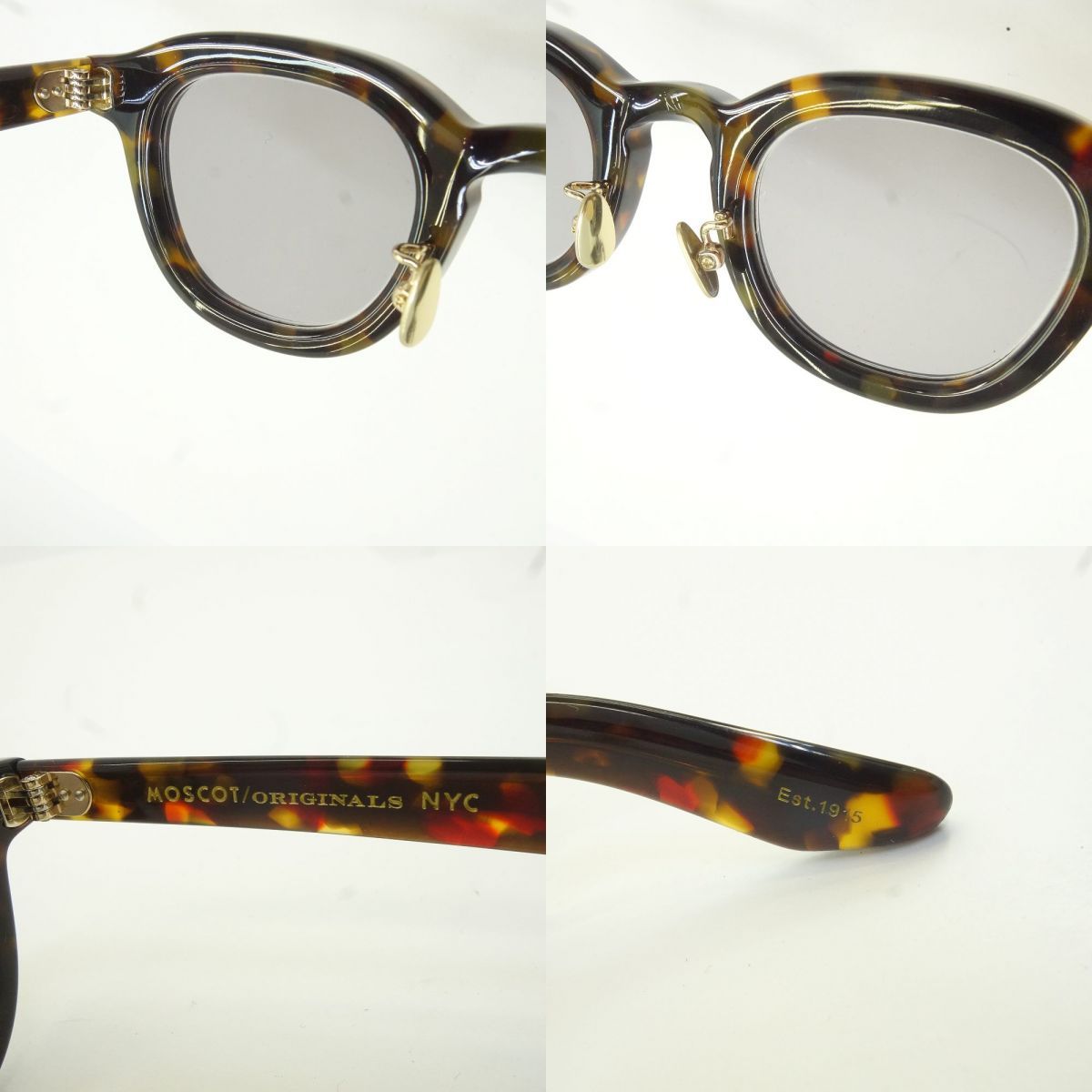 MOSCOT モスコット DAHVEN 44 TORTOISE ダーベン メガネフレーム 眼鏡 