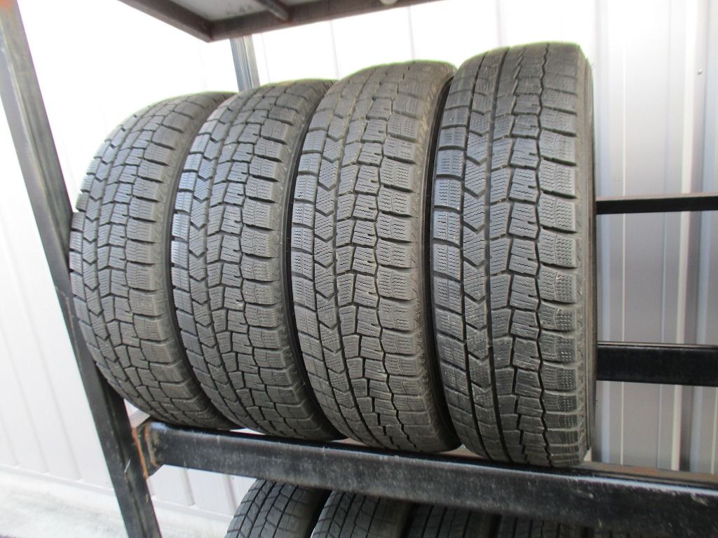 ★☆175/65R15 84Q ダンロップ WINTER MAXX WM02 スタッドレス 2021年製 4本 送料込 T70970116☆★インボイス領収書発行可能