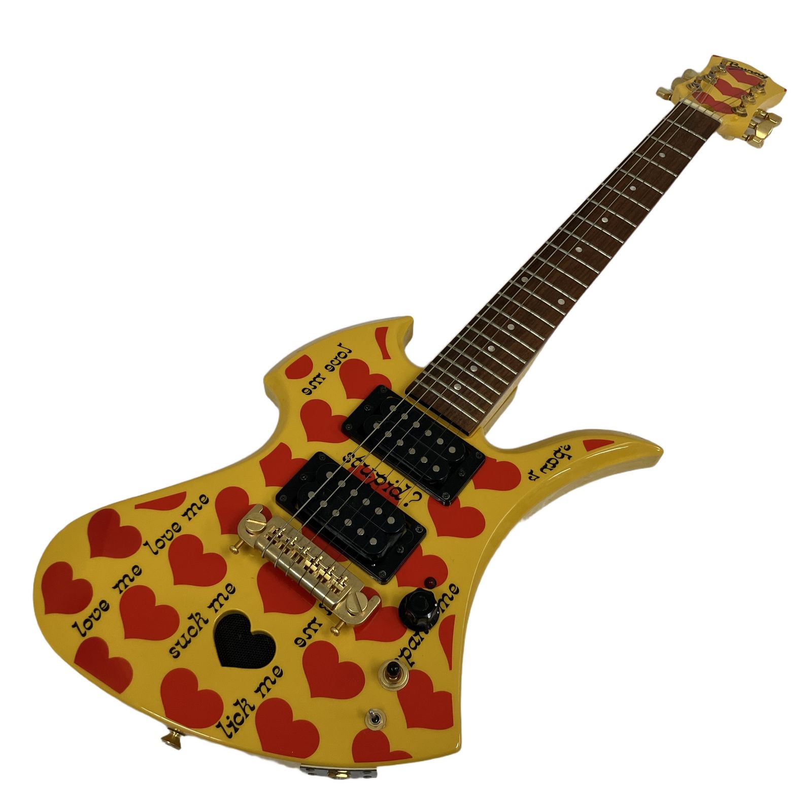 Burny YH-JR Yellow Heart Jr. バーニー イエローハート hide モデル