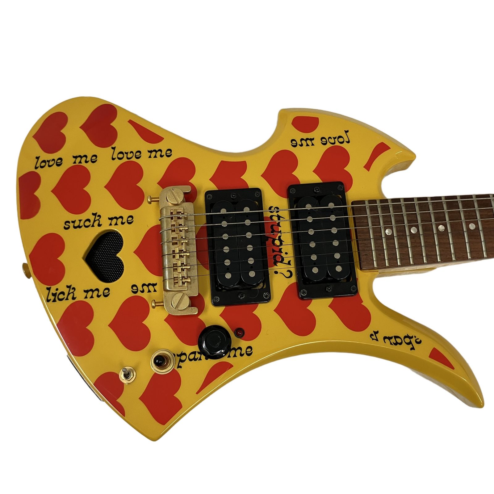 Burny YH-JR Yellow Heart Jr. バーニー イエローハート hide モデル