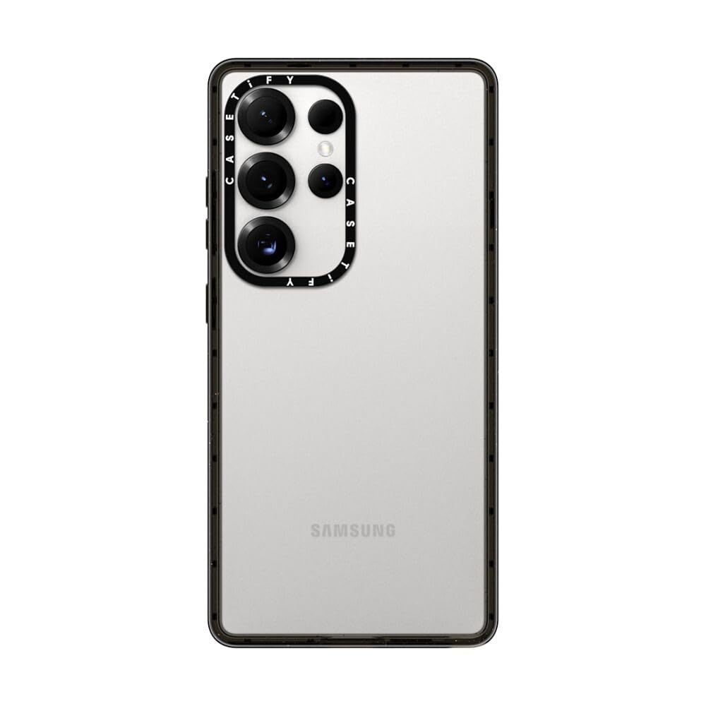CASETiFY インパクトfor Samsung Galaxy S25 Ultra ケース [MIL規格準拠 (4x MIL-STD-810G) / 2.5mからの落下試験をクリア] - ブラック
