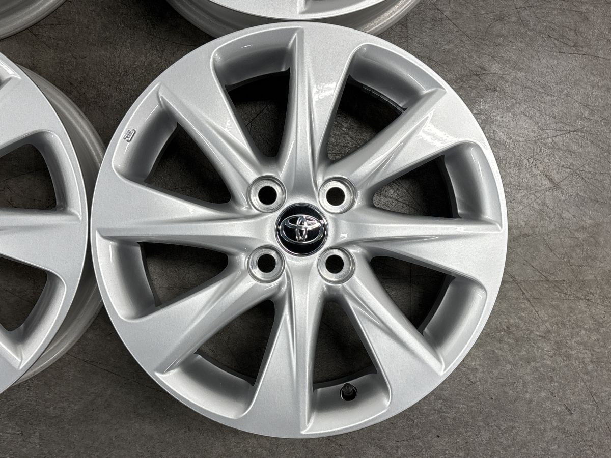 新車外し品】トヨタ アクア 純正 15in 6J +45 PCD100 4本セット