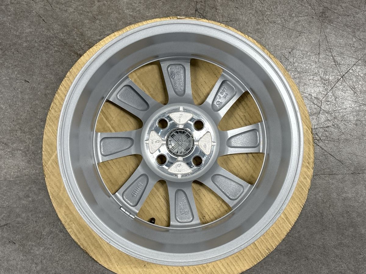 新車外し品】トヨタ アクア 純正 15in 6J +45 PCD100 4本セット