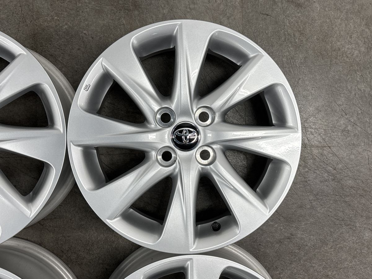 新車外し品】トヨタ アクア 純正 15in 6J +45 PCD100 4本セット