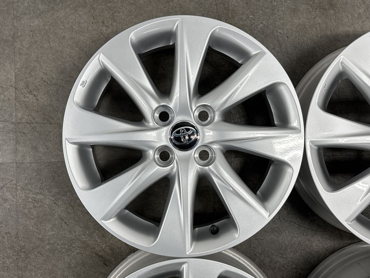 新車外し品】トヨタ アクア 純正 15in 6J +45 PCD100 4本セット