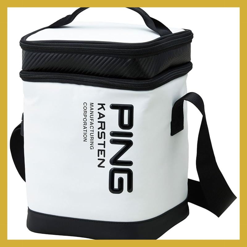 ピン PING ラウンド小物 クーラーバッグ ホワイト