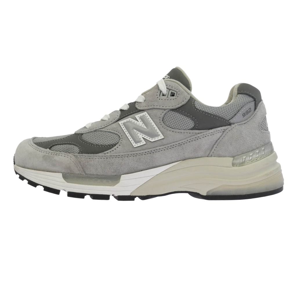NEW BALANCE ニューバランス U992GY USA製 U992GY Gray ローカット スニーカー グレー系 27cm【中古】