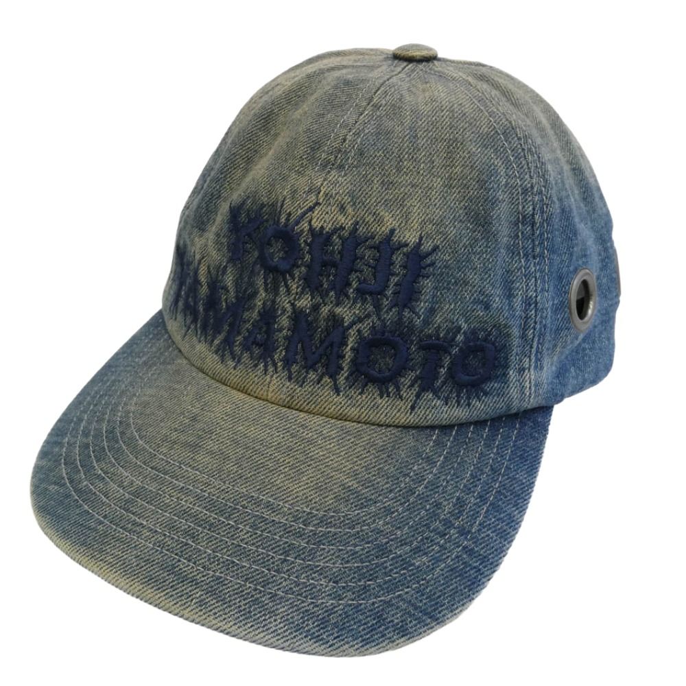 Supreme シュプリーム Yohji Yamamoto ヨウジヤマモト 25AW × Y's by Yohji Yamamoto Grommet 6-Panel Cap ワイズバイヨウジヤマモト グロメット 6 パネル デニム キャップ 帽子 【中古】