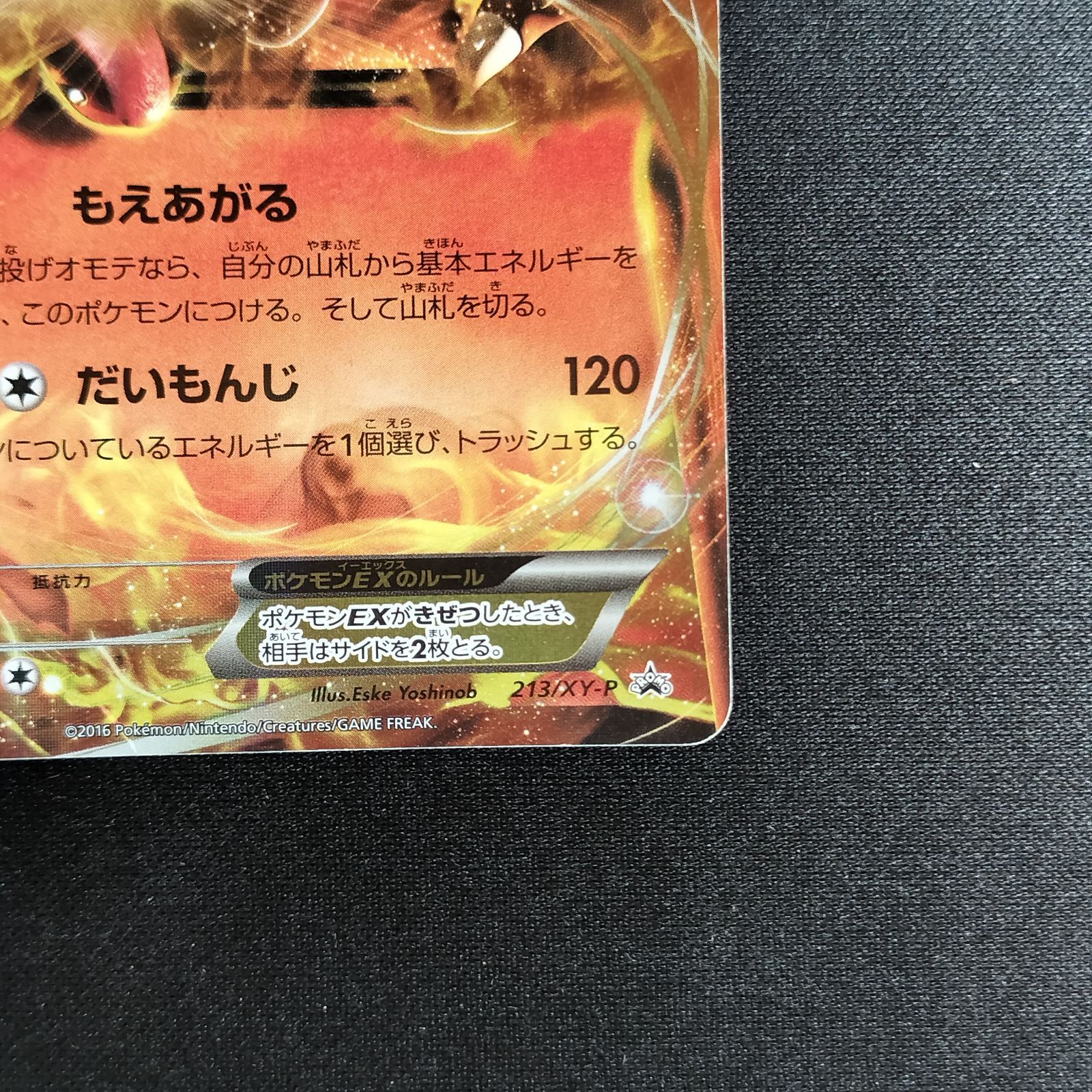 状態C リザードンEX 213/XY-P ユニクロ ポケモンカードゲームTシャツ