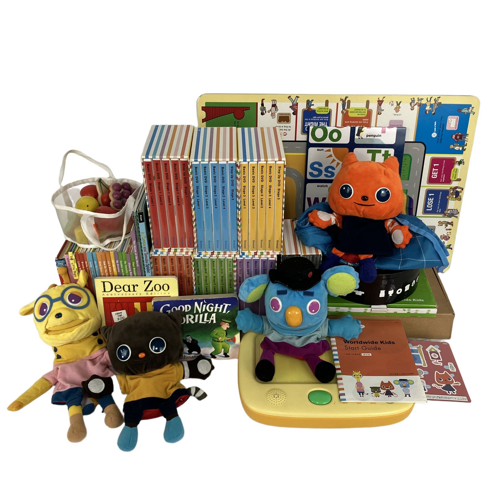 Benesse ワールドワイドキッズ Stage1-6 英語 教材 ベネッセ 中古 Y11267876