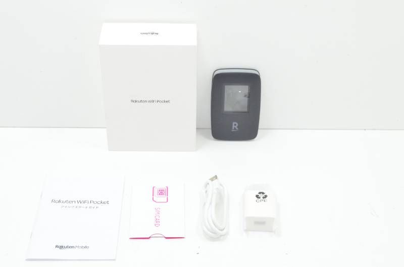 美品】Rakuten WiFi Pocket R310 ブラック - メルカリ
