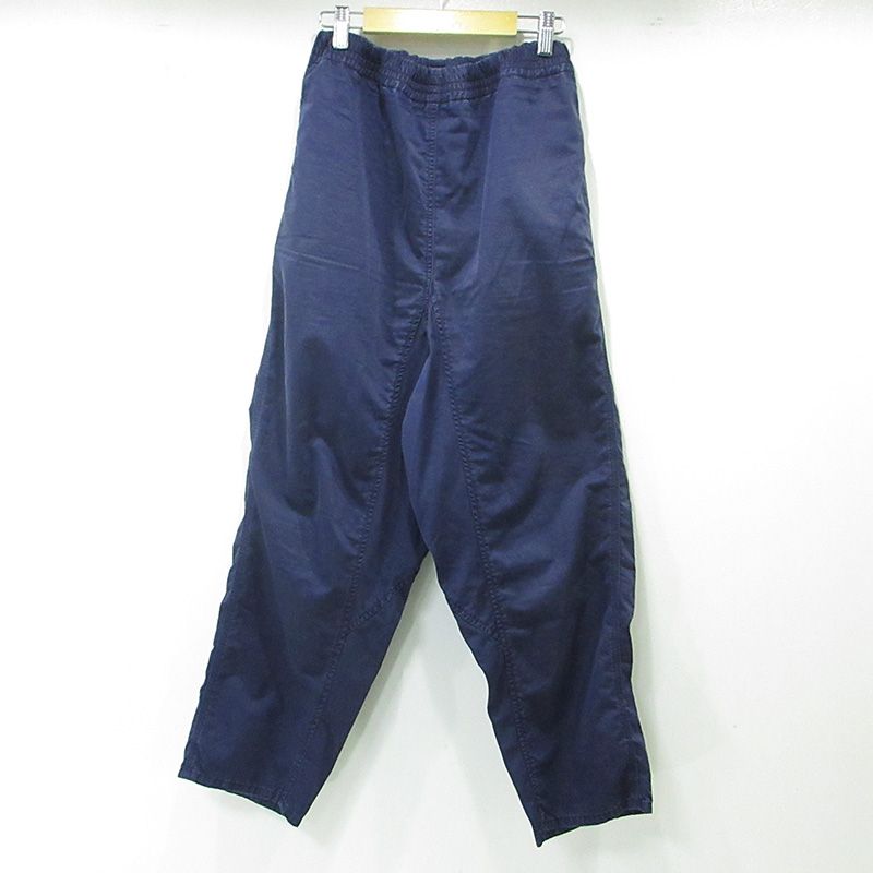 【三重本店】 中古 Maison Margiela | メゾンマルジェラ コットンイージーパンツ サルエルパンツ S32KA0514 ネイビー サイズ：42 【112】
