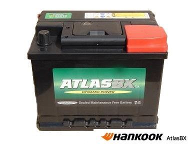 Hankook ATLAS BX MF 56219 62Ah ( 56216 20-60 ボッシュ6C L2 LN2 ) アトラス 欧州車 バッテリー