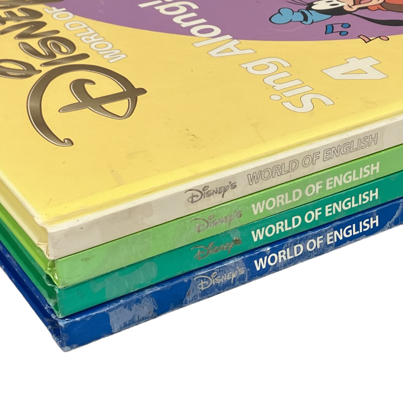 DWE ディズニー英語システム シングアロング DVD 絵本 2015年頃 英語