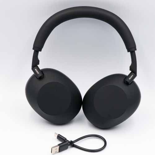 SONY ワイヤレスヘッドホン WH-1000XM6 ブラック ノイズキャンセリング Bluetooth