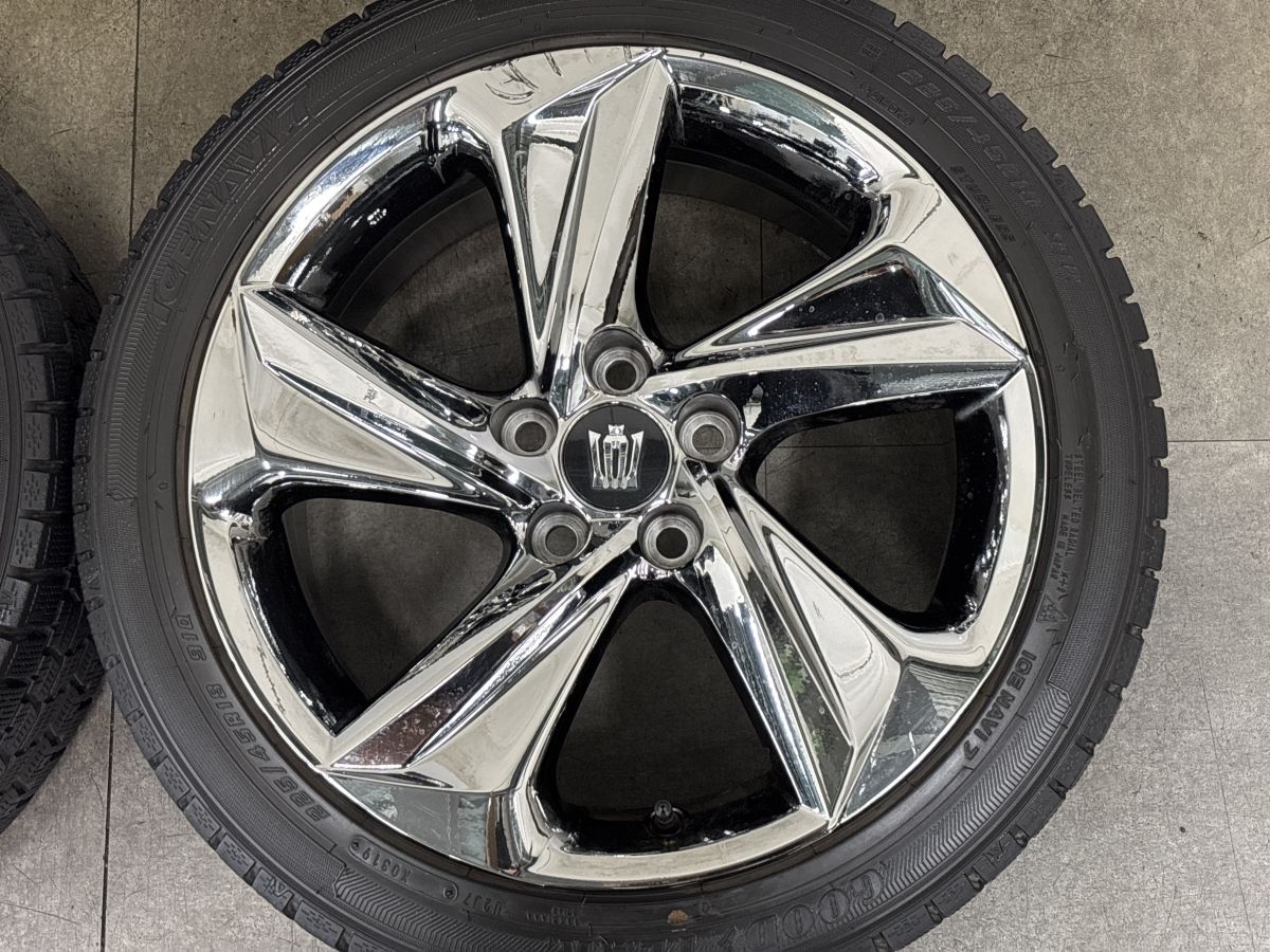 スパッタリング】トヨタ 220 クラウン RS 純正 18in 8J +45 PCD114.3
