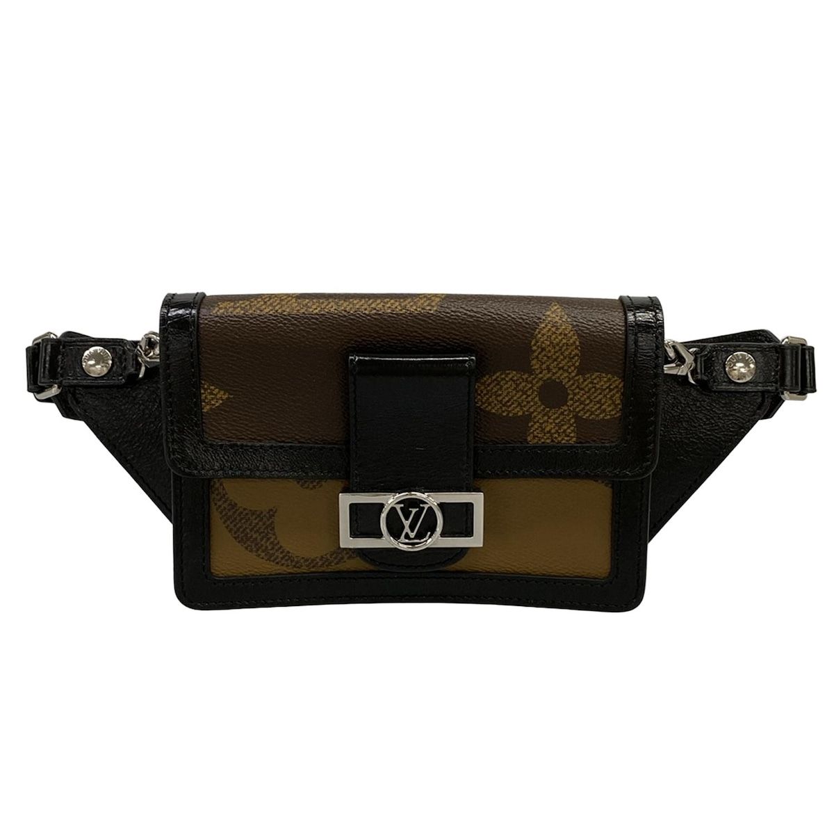 LOUIS VUITTON(ルイヴィトン) ウエストポーチ モノグラムリバース バムバッグドーフィーヌ M67696 モノグラムリバース
