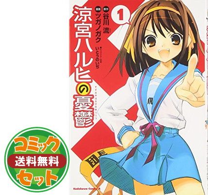 【セット】涼宮ハルヒの憂鬱 [コミック/画:ツガノガク] コミック 全20巻完結セット (カドカワコミックス・エース) ツガノ ガク