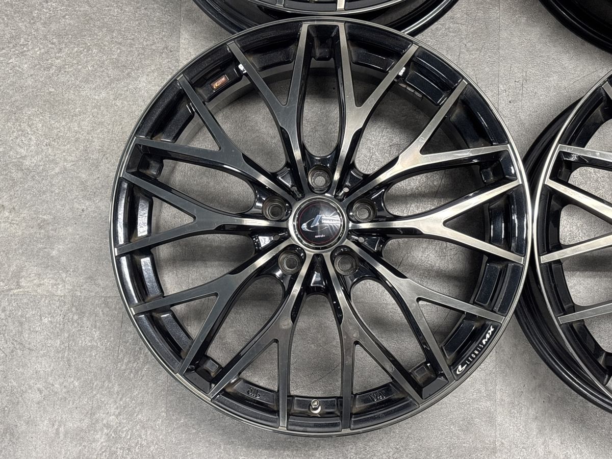 良好品】レオニス MX 18in 7J +47 PCD114.3 4本セット C-HR カローラ
