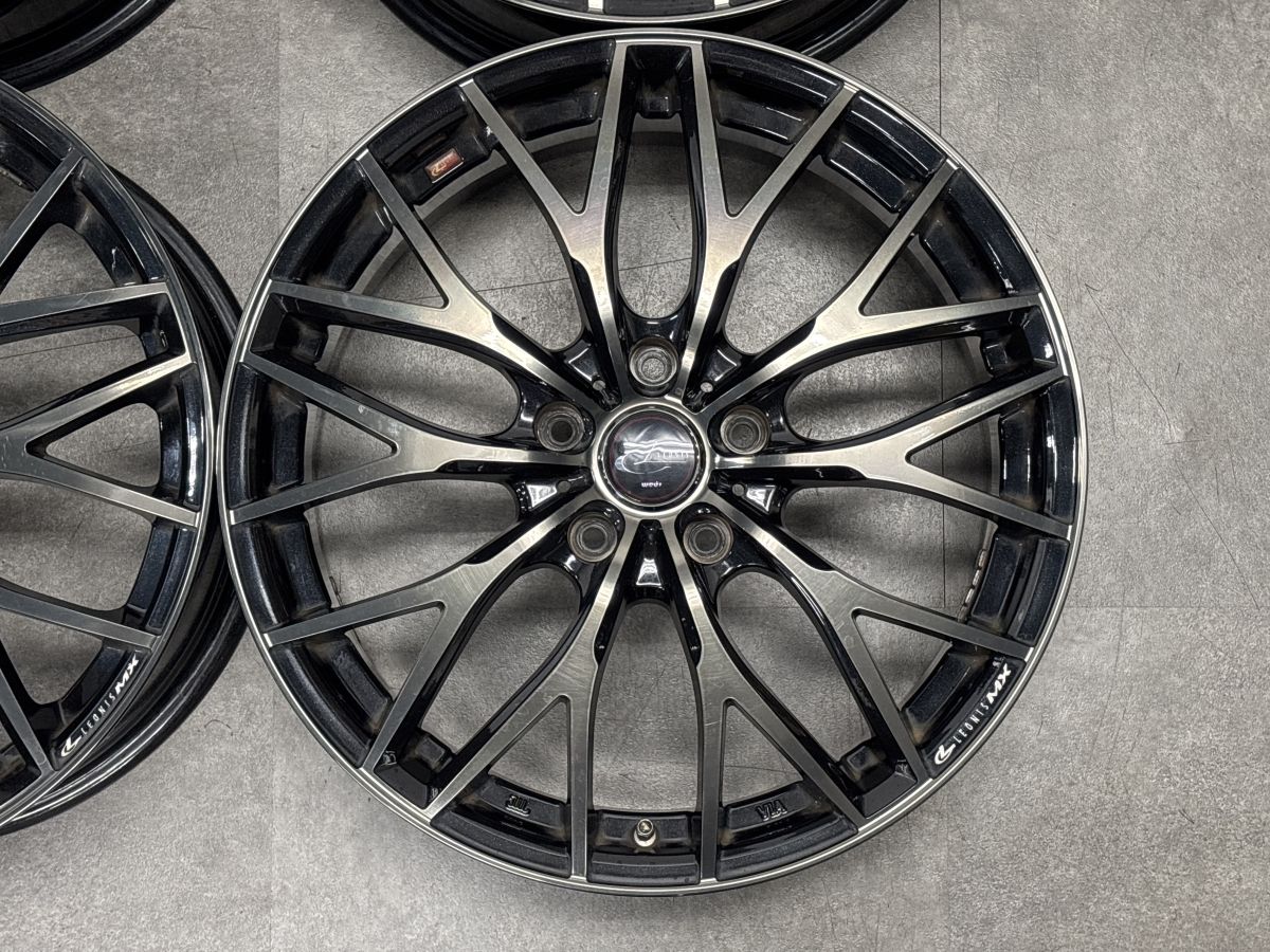 良好品】レオニス MX 18in 7J +47 PCD114.3 4本セット C-HR カローラ
