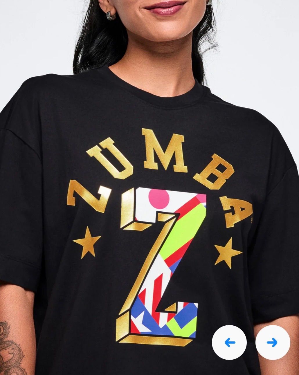 Worldwide Oversized Crew Neck Top ズンバ 正規品 ZUMBA - メルカリ