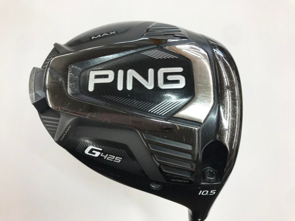 G425MAXドライバー10.5 ALTA J CB SLATE フレックスR ピン G425 MAX 10.5度 ALTA J CB SLATE Rフレックス ドライバー 中古