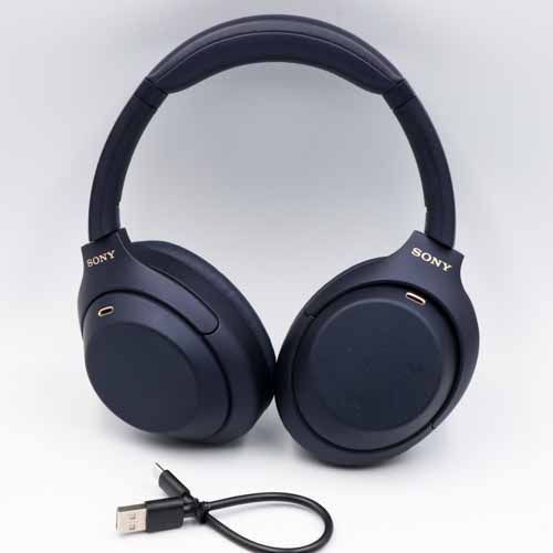 SONY WH-1000XM4 ワイヤレスノイズキャンセリングヘッドホン ミッドナイトブルー 限定色 Bluetooth