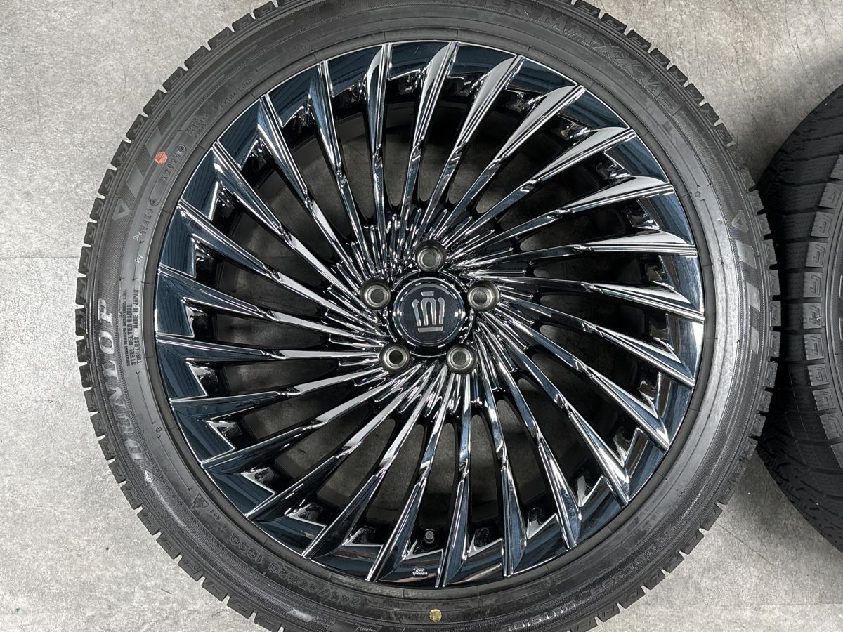 バリ溝】トヨタ M30/H32 クラウンセダン 純正 20in 8.5J +30 PCD120