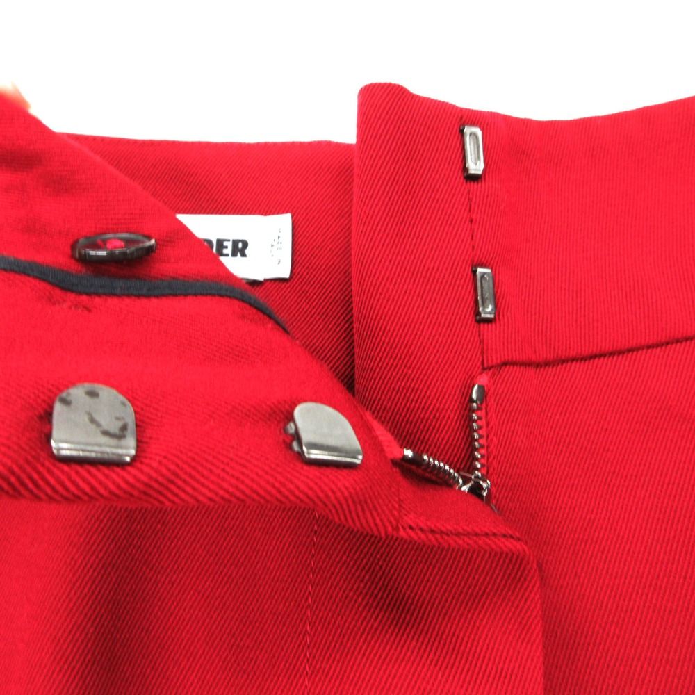 JIL SANDER ジルサンダー パンツ ハイウエスト テーパード トラウザー