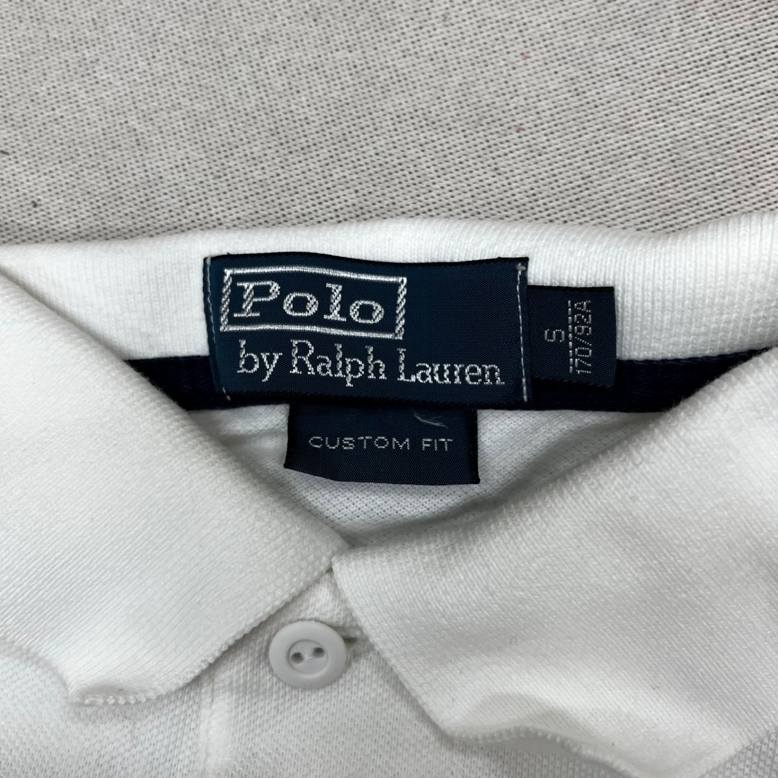 90s ポロバイラルフローレン ポロシャツ カスタムフィット S Polo by Ralph Lauren ポロバイラルフローレン ポロシャツ カスタム