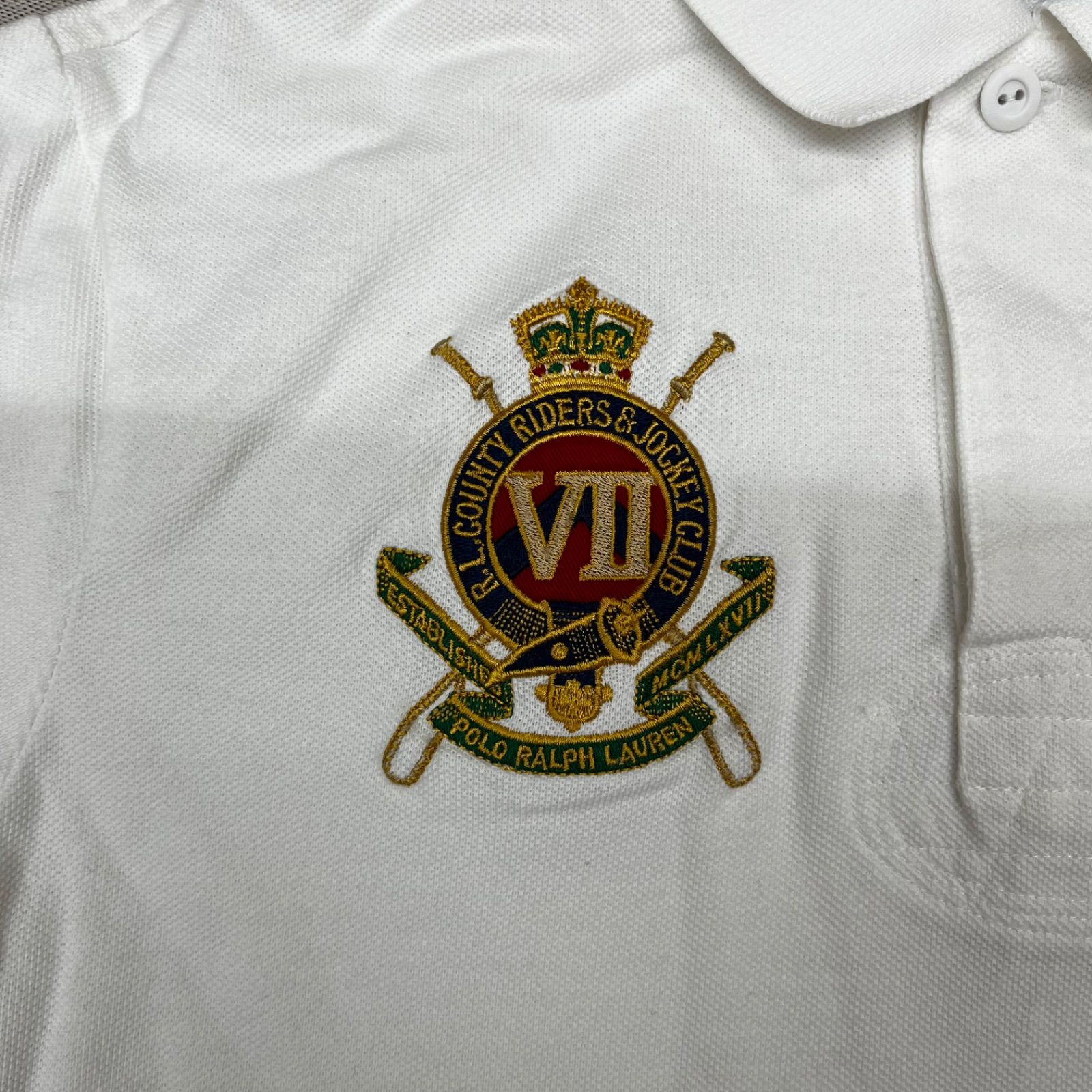 90s ポロバイラルフローレン ポロシャツ カスタムフィット S Polo by Ralph Lauren ポロバイラルフローレン ポロシャツ カスタム