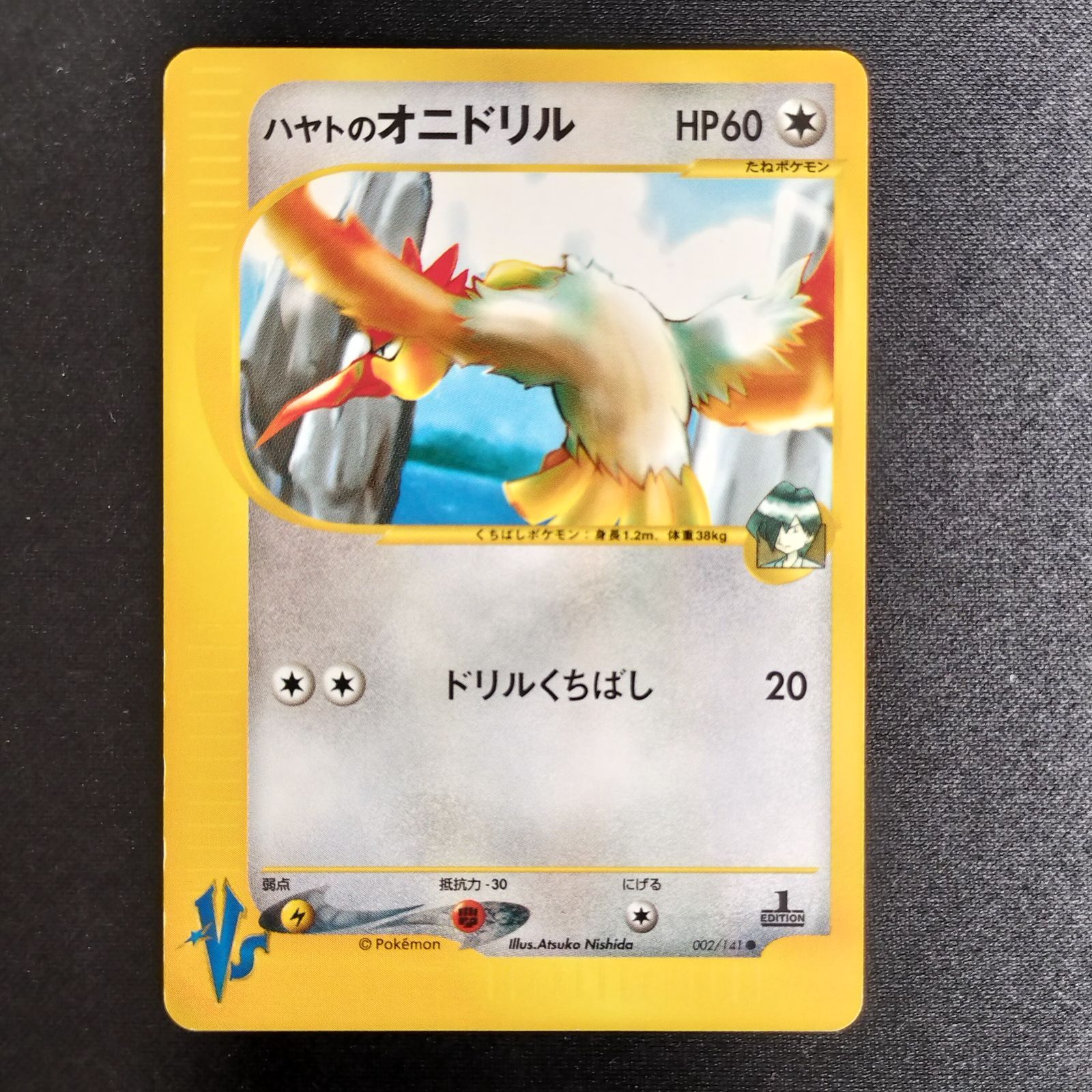 状態A+ ハヤトのオニドリル ポケモンカード☆VS カードe 002/141