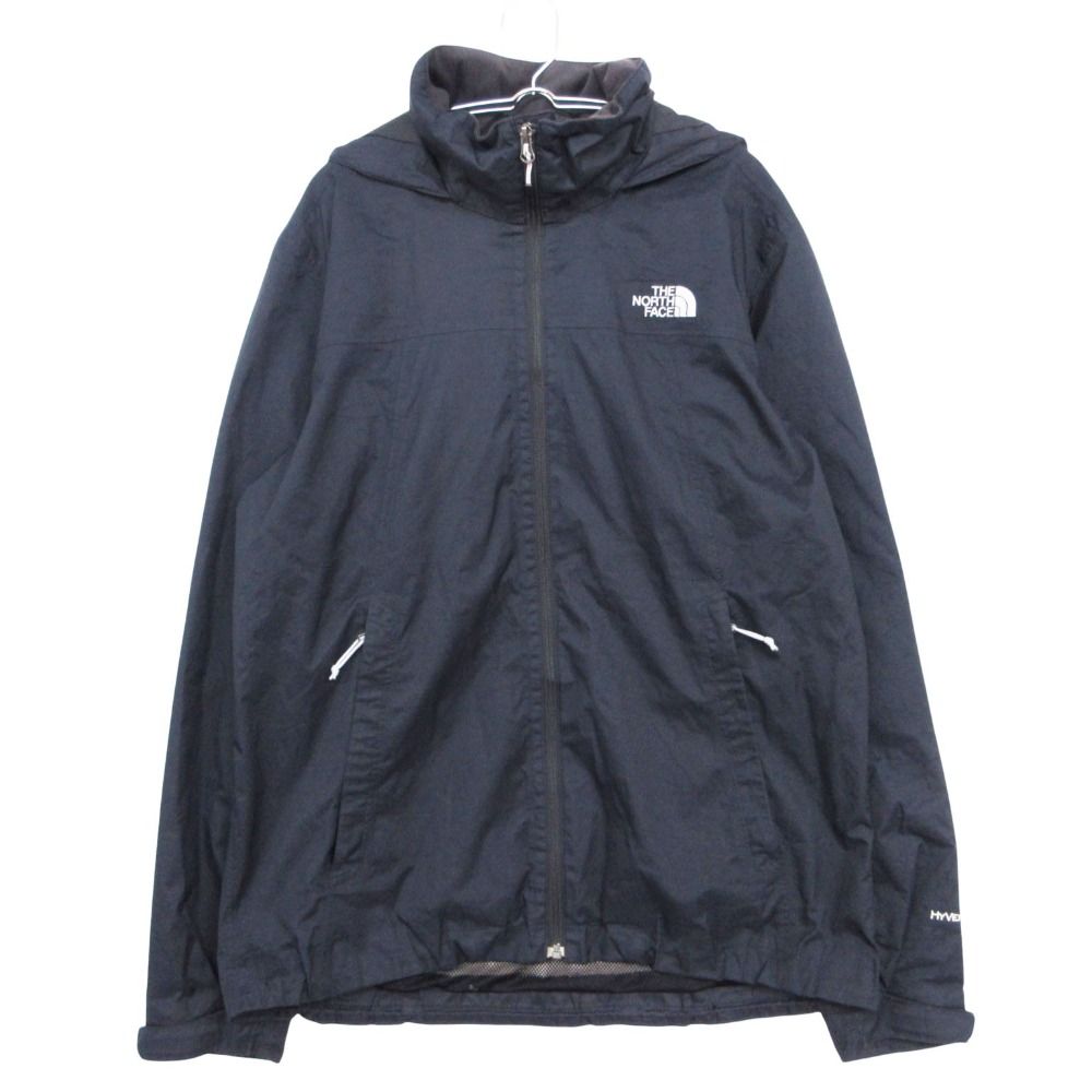 THE NORTH FACE ザ・ノースフェイス マウンテンパーカー HYVENT ハイベント ナイロン ジャケット ブルゾン ブラック L メンズ 【中古】